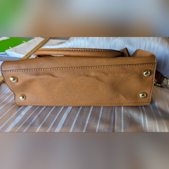 Michael Kors Brown Leather Satchel - Picture 11 of 12